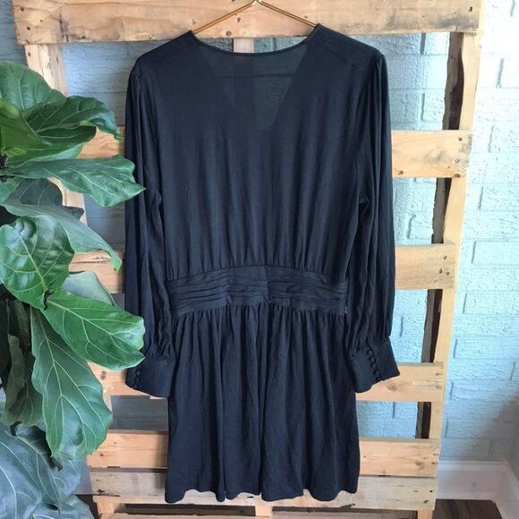 New Joie Corelle Black Long Sleeve Dress - Picture 9 of 9